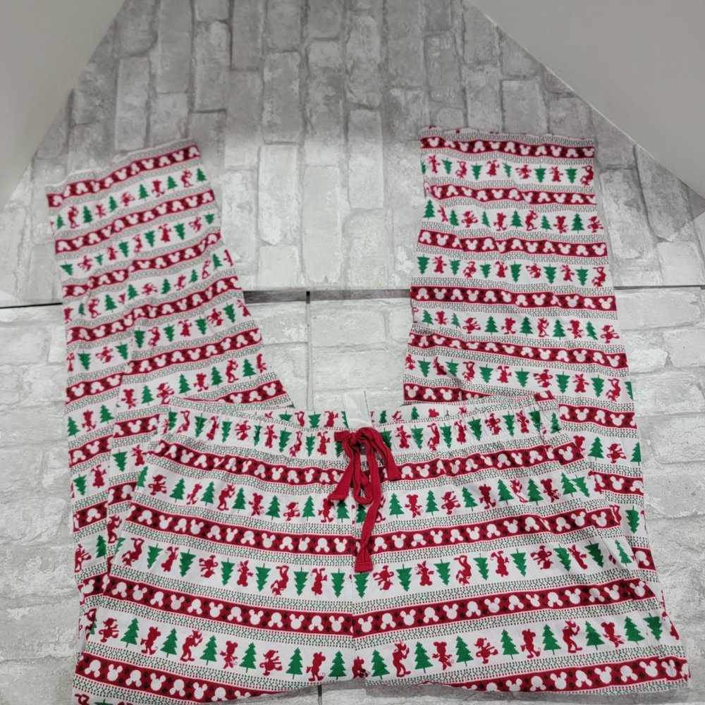 Festive Red and Green Women's Pajama Pants